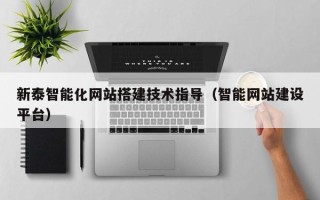 平顶山新泰智能化网站搭建技术指导（智能网站建设平台）