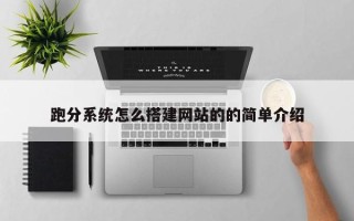 平顶山跑分系统怎么搭建网站的的简单介绍